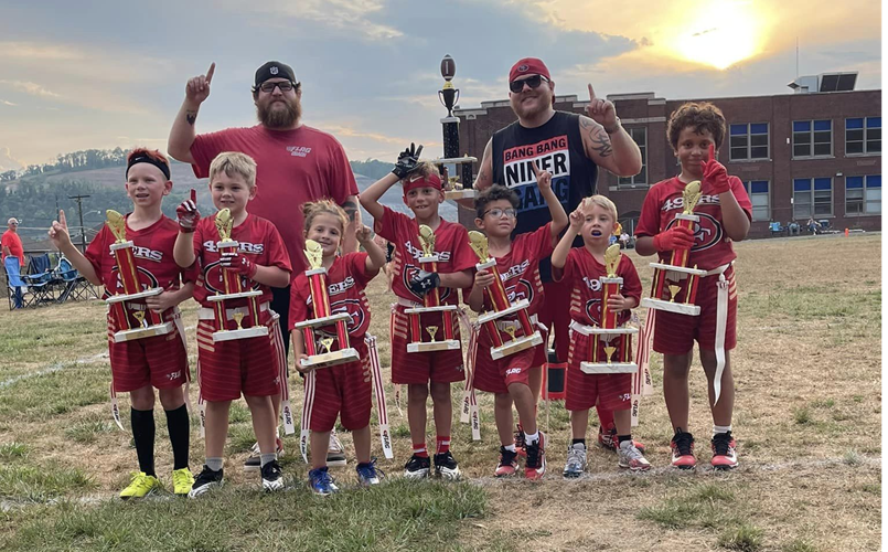 2024 PeeWee Champions - 49ers